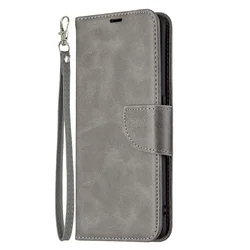 Luxury Magnetic Buckle Flip Leather Wallet Case for Reno 4 Pro 5G (Grey)