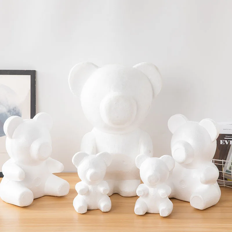 DIY All Kinds Rose Bear Model Dog Wedding Decoration Fake Flowers Christmas Decorations Flower with Vase Rabbit Mould |