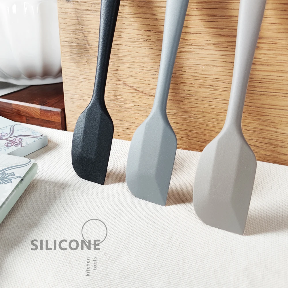 Set di 2 cucchiai in silicone, per spaghetti, resistenti al calore, per utensili da cucina, per cucinare, mescolare, servire spaghetti, zuppa, salsa
