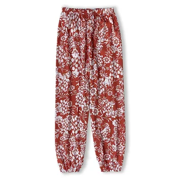 سراويل نسائية رفيعة غير رسمية ، مريحة ، جيدة التهوية ، رياضات خارجية ، وقاية من الشمس ، مضادة للبعوض ، للربيع والصيف 2