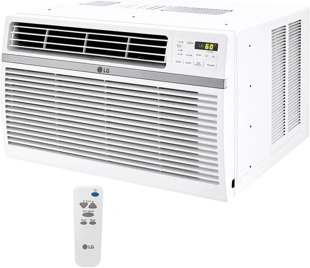 8,000 BTU Window Air Conditioner, 115V, Cools 340 Sq.Ft. for Bedroom, Living Room, Apartment, Quiet Operation 2