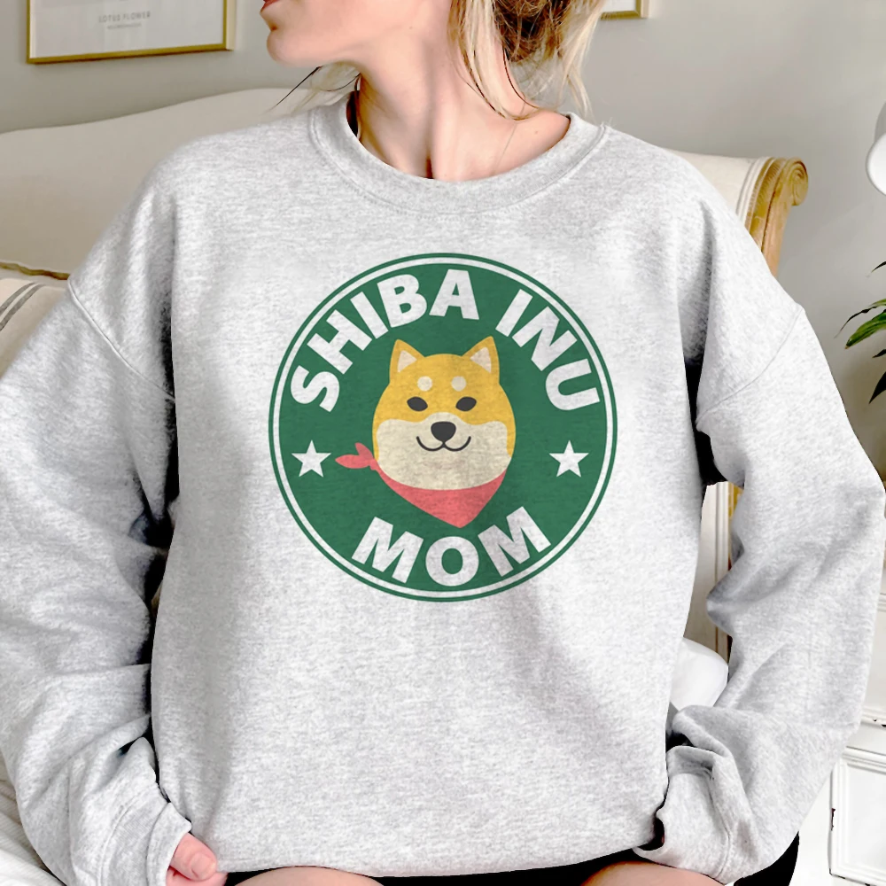 

Shiba Inu hoodies women anime sweat y2k Winter harajuku Hood Hooded Shirt female Fleece clothing