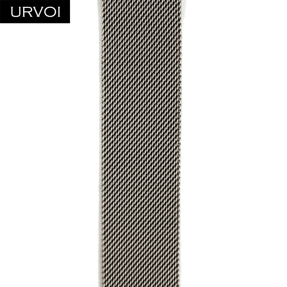 URVOI Stainless Steel Metal Mesh Milanese Loop Strap