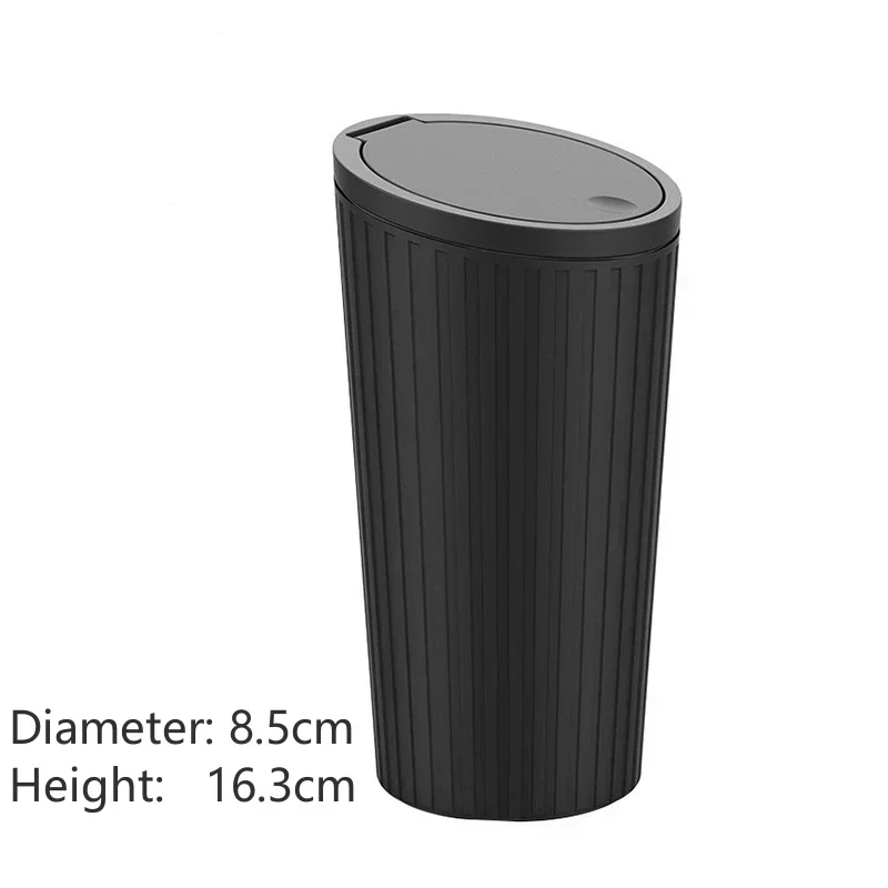 Car Trash Bin Can Mini Auto Dust Organizer Car Interior thumbnail 10