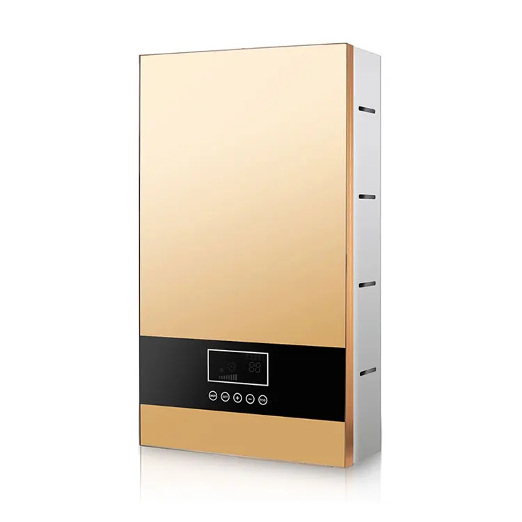 

High frequency electromagnetic induction electric hot water heater with coil for heating