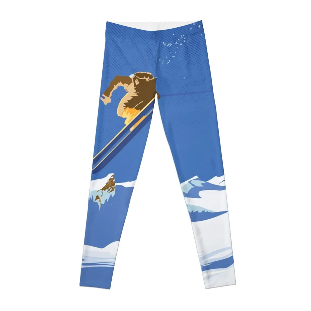 

Sky Skier Leggings legging push up Women's sports Womens Leggings