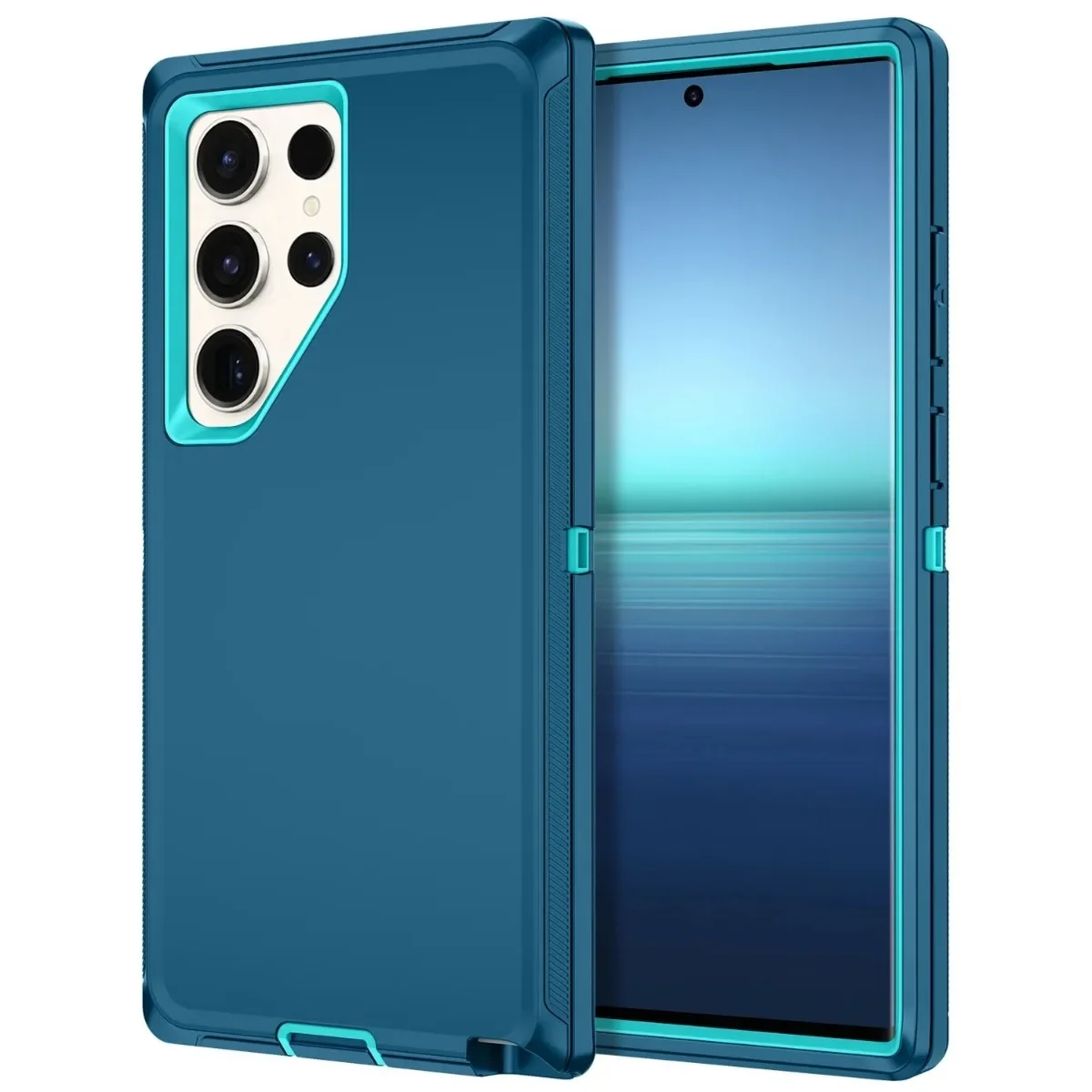 Triple-Layer Durable Heavy-Duty Shock-Absorbent Phone Case