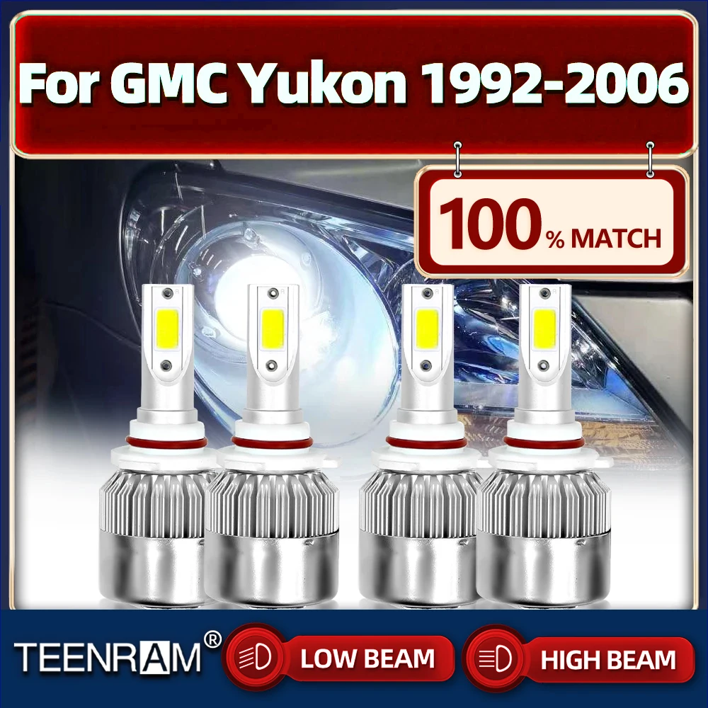 

240W Led Lamp 40000LM Led Car Lights HB3 9005 HB4 9006 Led Headlight Bulbs For GMC Yukon 1992-2000 2001 2002 2003 2004 2005 2006
