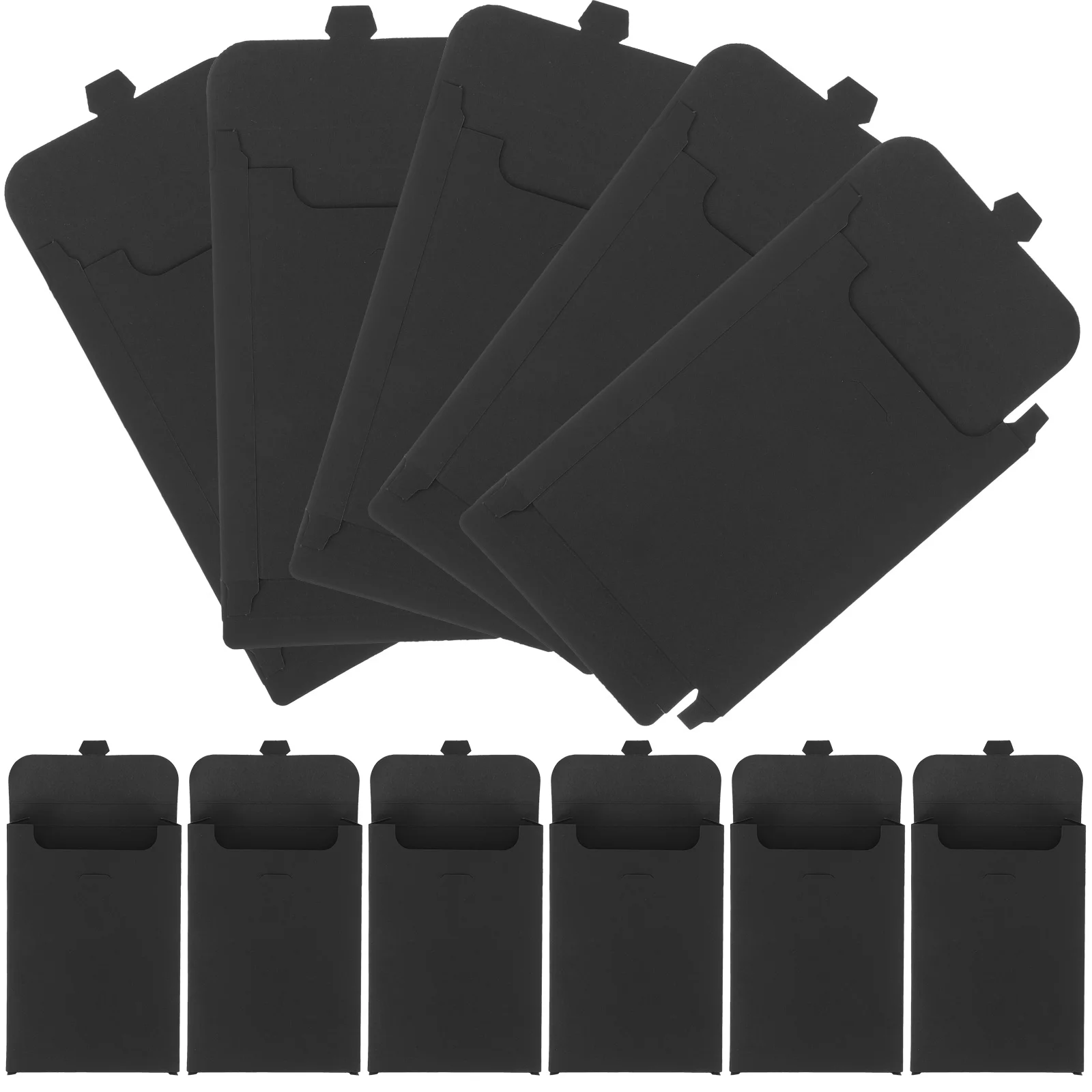 

20pcs Kraft Paper Box Postcard Packaging Box Photo Pictures Storage Box