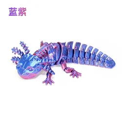 Articulated Axolotl Figurine for Stress Relief & Home Decor (D)