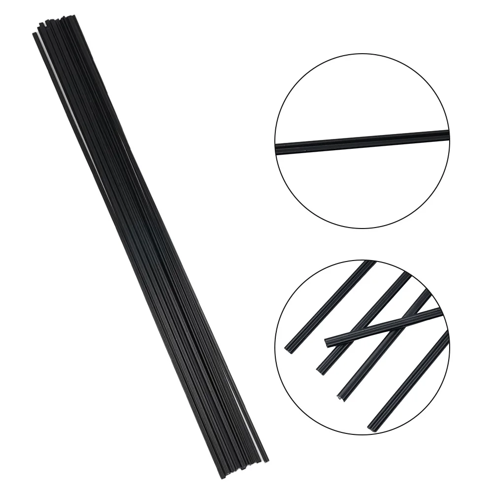 

15pcs 50cm Plastic Welding Rod Black ABS Triangular 3mm Welding Rod For Battery Car's Motorcycle's Computer's Shell