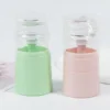 1Set Mirror Nail Stamper Clear Silicone Head Manicure Scraper Transfer Templates Printing Kits Nail Art Stamping Plates 3