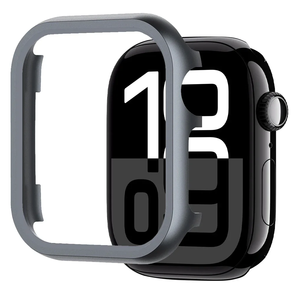 Premium Aluminium Alloy Metal Protective Watch Case - Sleek and Durable Bumper Cover
