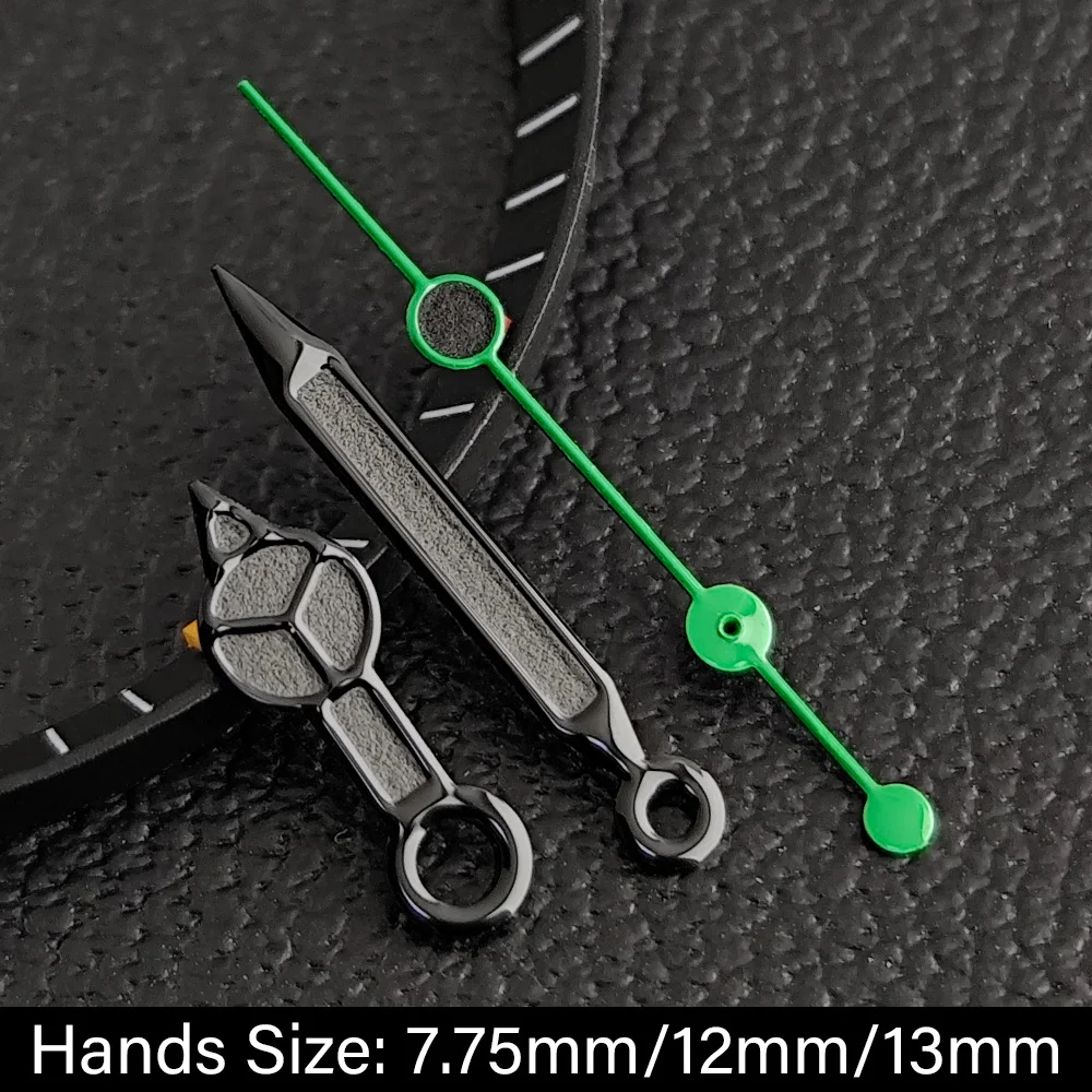 Premium Black Watch Hands - Transparent Accessory