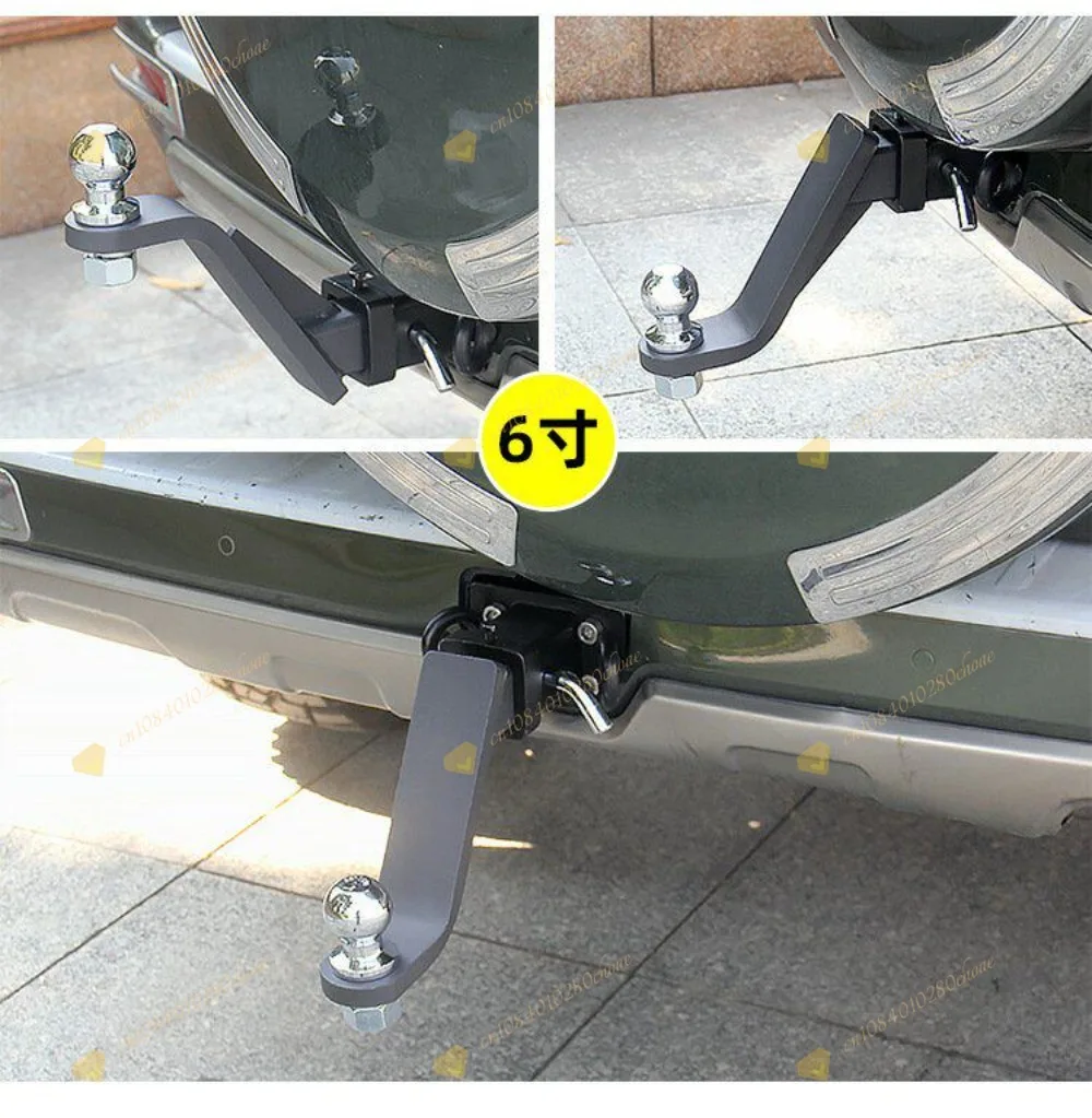 Off-road Trailer Arm 2" 4" 6" 8" Trailer Hook, Traction Hook for Pickup Truck RV