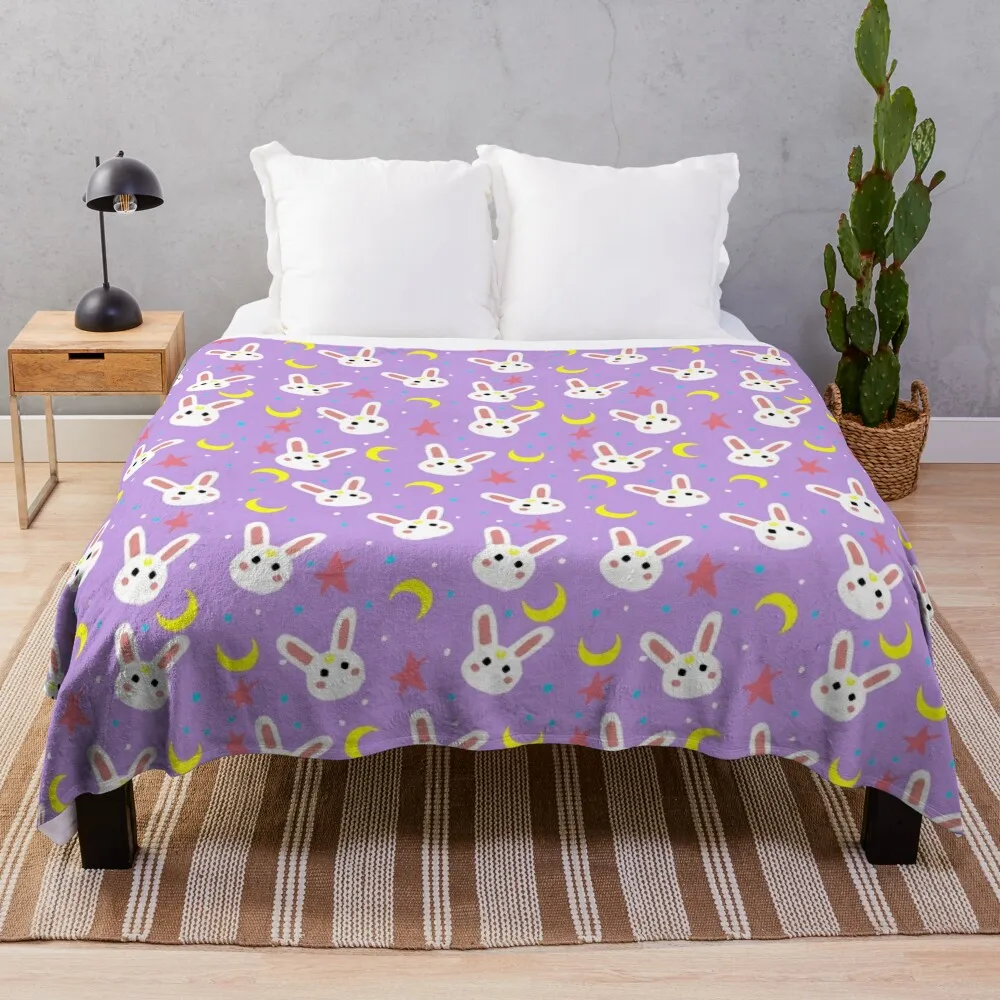 

Cute bunny Throw Blanket Loose blankets ands Blankets