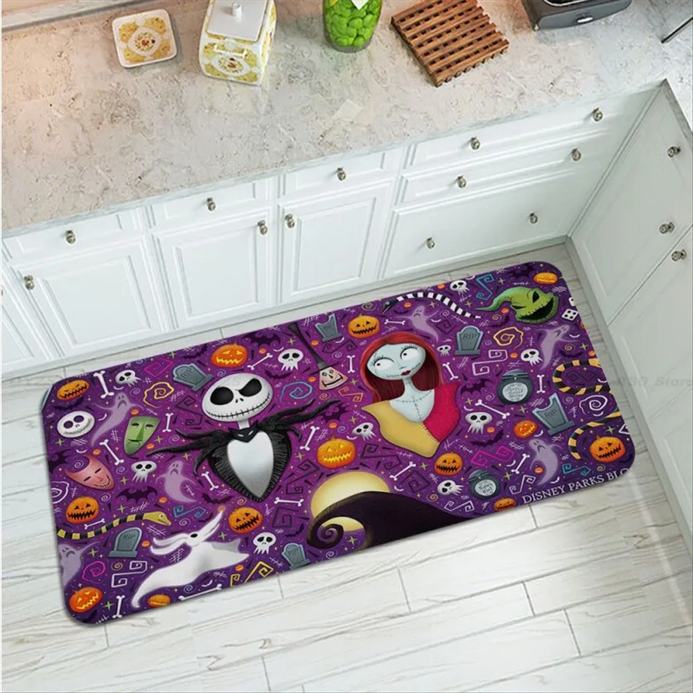 The Nightmare Before Christma Floor Carpet Ins Style Soft Bedroom Floor House Lavanderia Tappetino Antiscivolo Sul Comodino