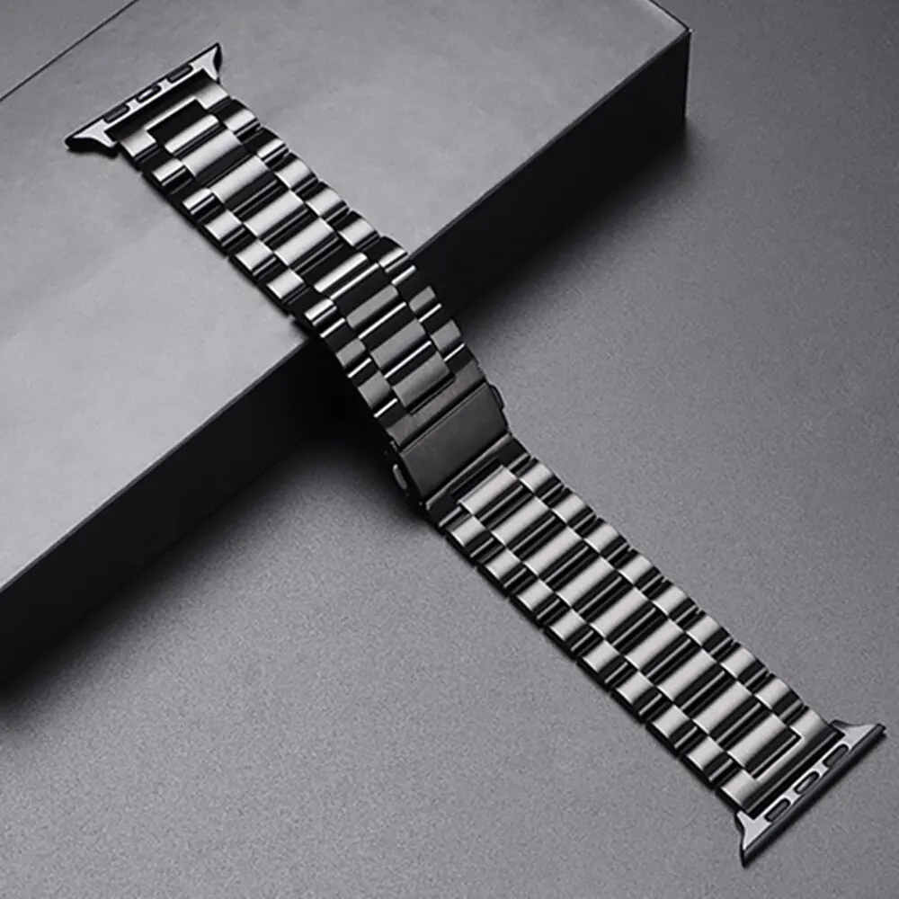 Premium TPU Protector Case with Stainless Steel Metal Strap