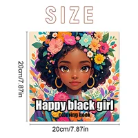 Black Beauty Coloring Book - Thick Pages for Creative Expression, Perfect for Dark-Skinned Girls 2