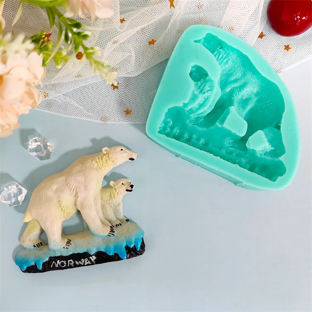 Silicone Bear Mold 3D Teddy Bear Ice Mold Bear Ice Cube -  Norway