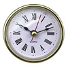 Classic Clock Craft Quartz Movement 2-1/2" (65mm) Round Clocks Head Insert Roman Number Mayitr Little Clock Arabic Numbers 5