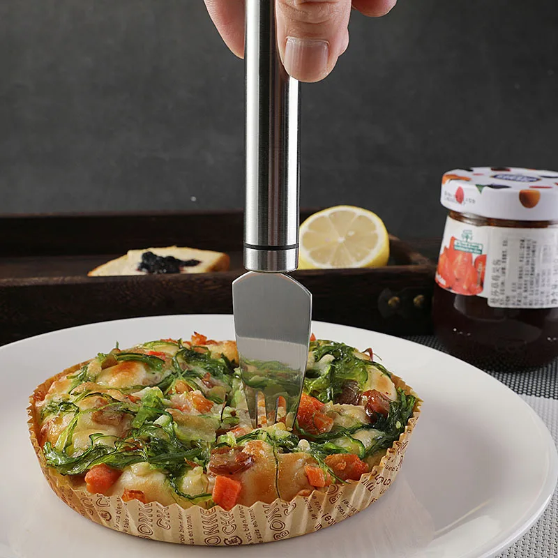 Stainless Steel Pizza Cutter Set of 2 Pieces Pizza Cutter Wheel Knife or 4pcs Accessories Combo for Bakeware Baking Gear