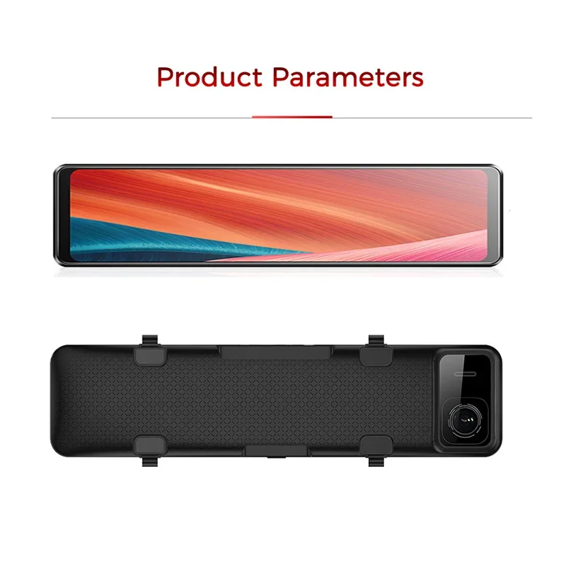 

12" Car DVR 4K 3840*2160P Dash Cam WIFI GPS 415 Rear View Mirror 1080P Car Camera Video Recorder Park Monitor
