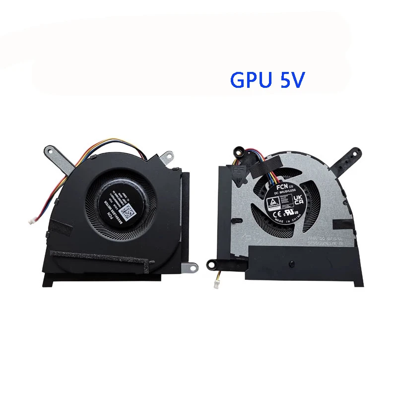 New Original Laptop CPU GPU Cooling Fan FOR ASUS FX517 FX517Z FX517ZC FX517ZR TUF AIR 5V 12V