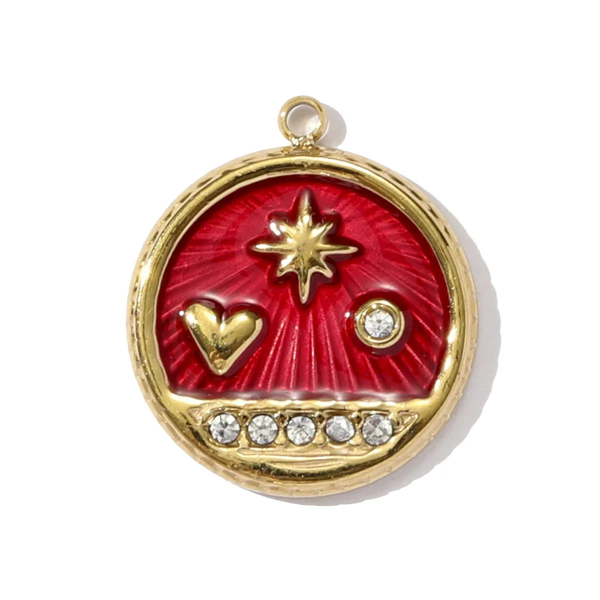 Wholesale Lot 20pcs Moon Pendant Cabochon Necklaces Bulk Jewelry Set