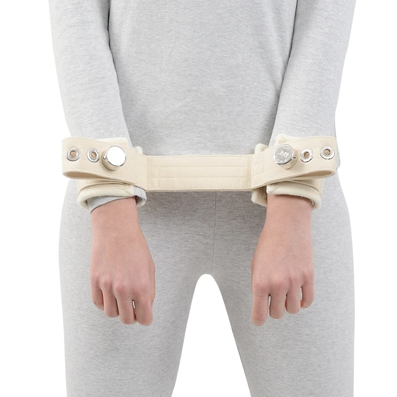 Wrist Restraint Belt Lock With Buckle To Manic Patients