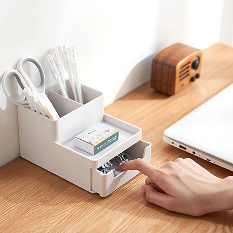 DIY Desktop Storage Box Desktop A4 File Rack Combination Set Folder Desk Shelf Drawer Desk Organizer Office Accessories drawer storage box