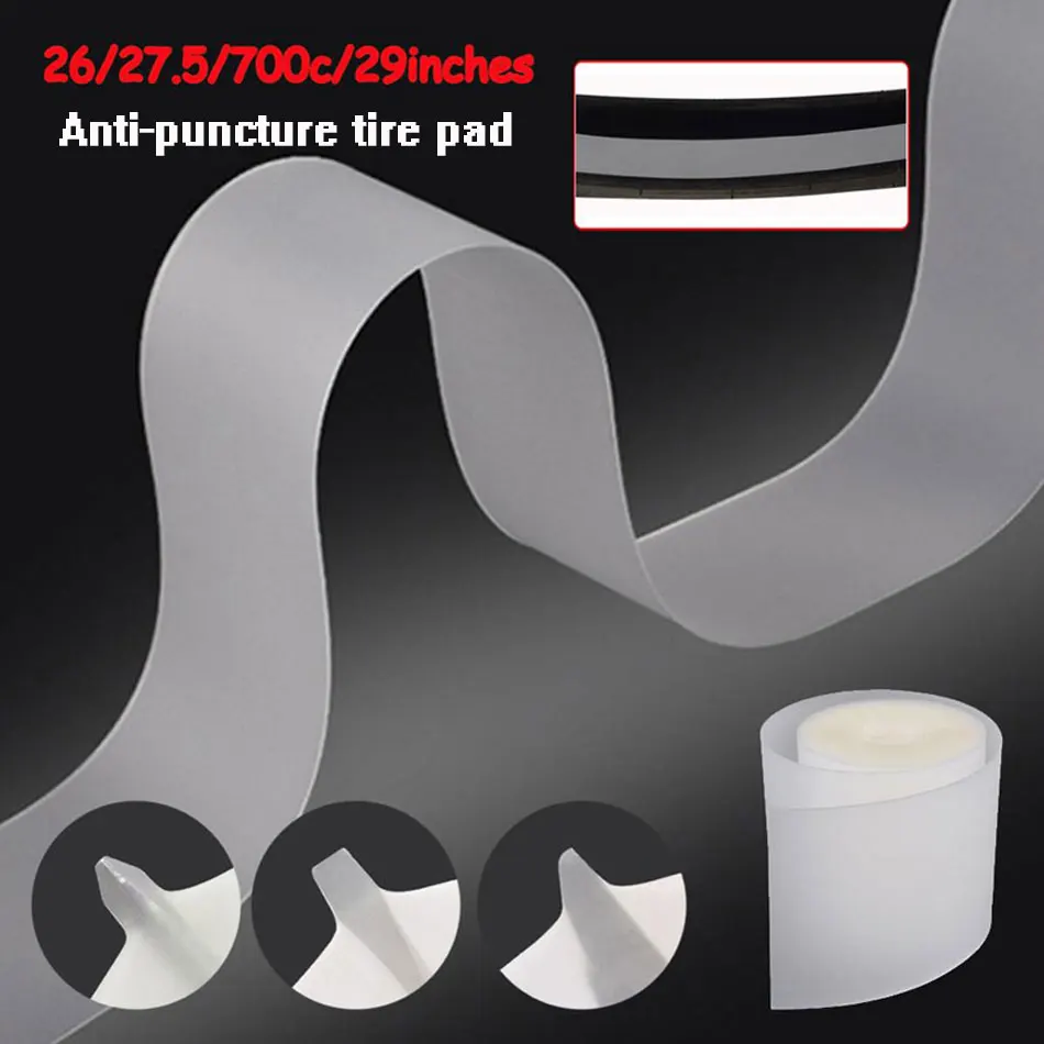 2pcsBicycleTireLinerProtectionPadPunctureProofMTBMountainBike