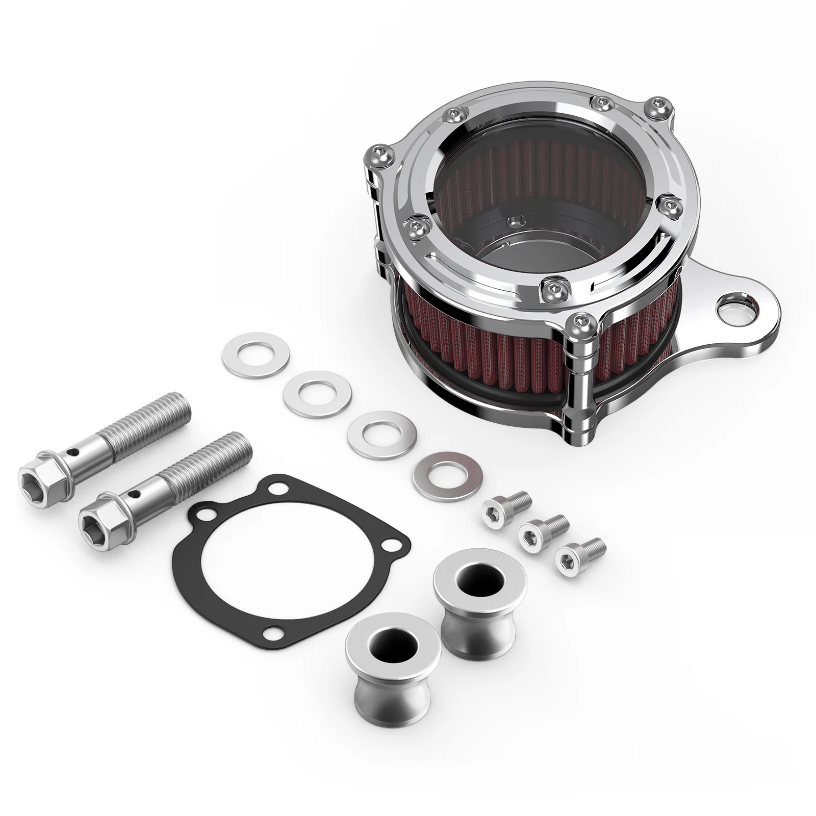 Für Harley Iron 1200 2018–2021, Luftfilter-Reiniger-Set für Harley Forty Eight XL1200X 2010–2015, Iron 883 Sportster 883 1200 – Detail 8