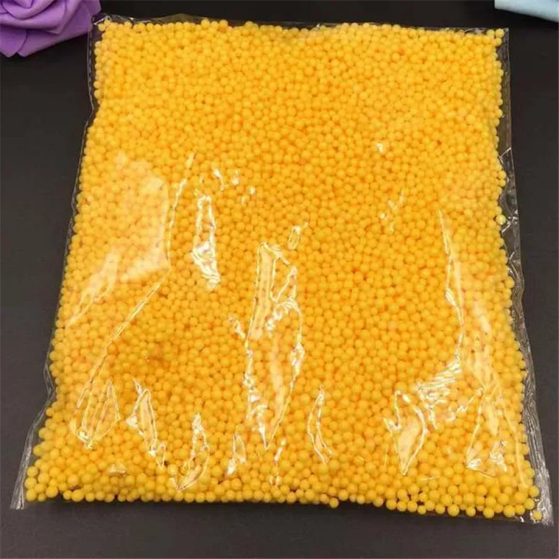 1 Pack 10g Clear Bubble Balloon Foam Filler Polystyrene Styrofoam Balls Bottle DIY Snow Mud Particles Accessories Tiny Foam Bead