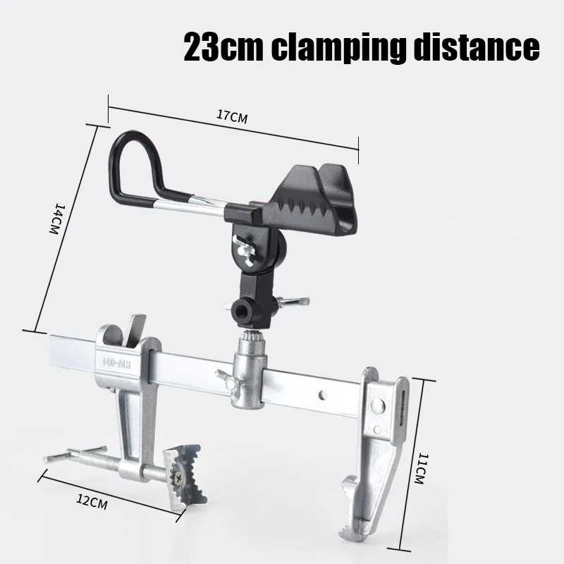 Boat Fishing Rod Holders Adjustable 360 Clamp On Type fishing Rod