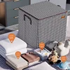 3559 Quilt Storage Bag Clothes Quilt Finishing Storage Moving Bag Large Capacity Non-woven Foldable Dust-proof Bag 3