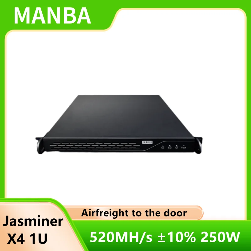 

Used Jasminer X4 Miner 1U Server Architecture 520MH/s Hashrate 250W Power Consumation ETC Miner