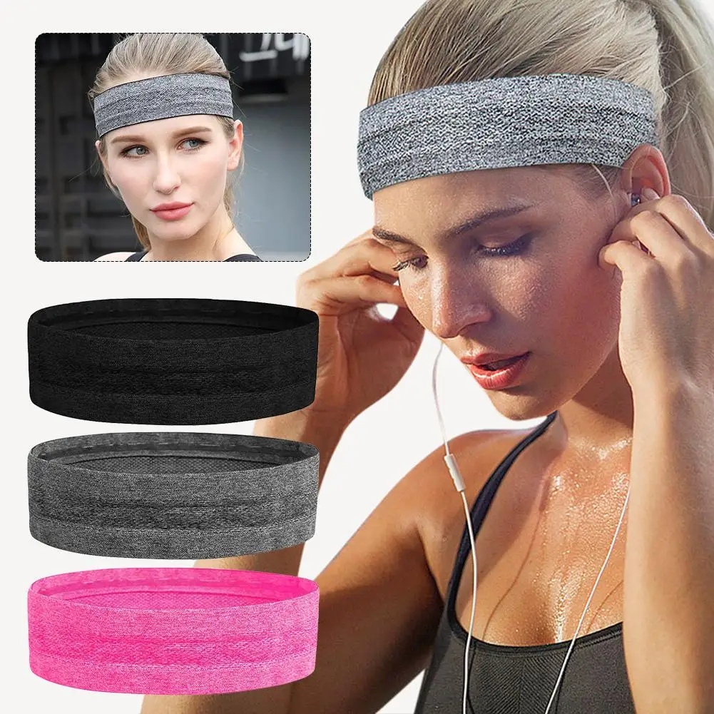 

1PCS Sports Headband Breathable Sweat Absorbent Towel Fitness Belt Running Antiperspirant Guide Rding Sweat Dance H7L0