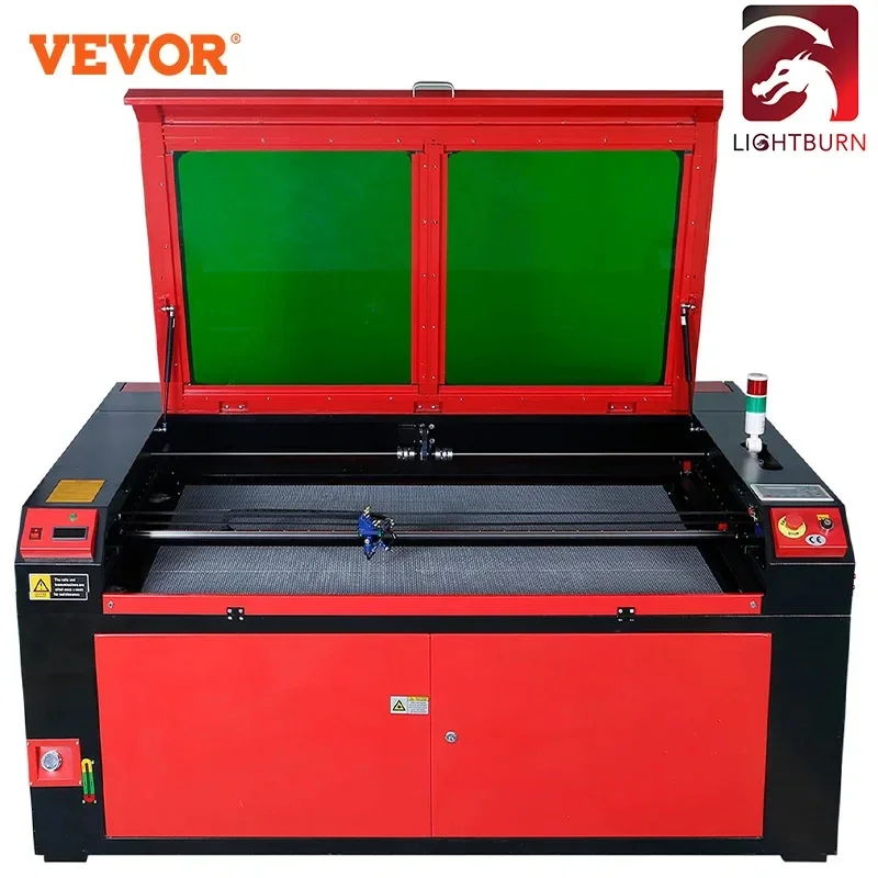 

VEVOR CO2 Laser Engraver 50/60/80/100/130W RUIDA Lightburn Laser Engraving Machine Fabric Wood Digital Engraving Carving Print
