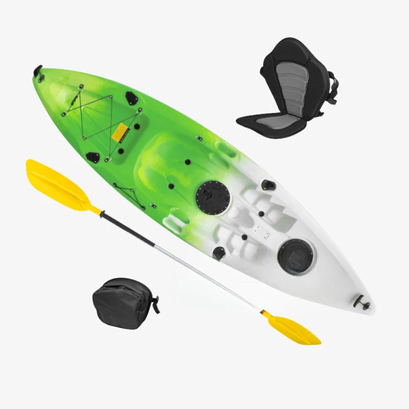 

Price Reduction Promotion Single Kayak Plastic Hard Boat Non-Inflatable Boat Ocean Boat Canoe Single Boat Thickening L003