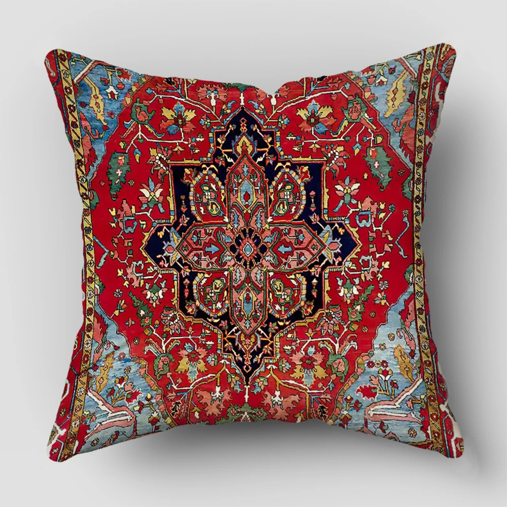Persian Plush Decorative Pillowcase 5