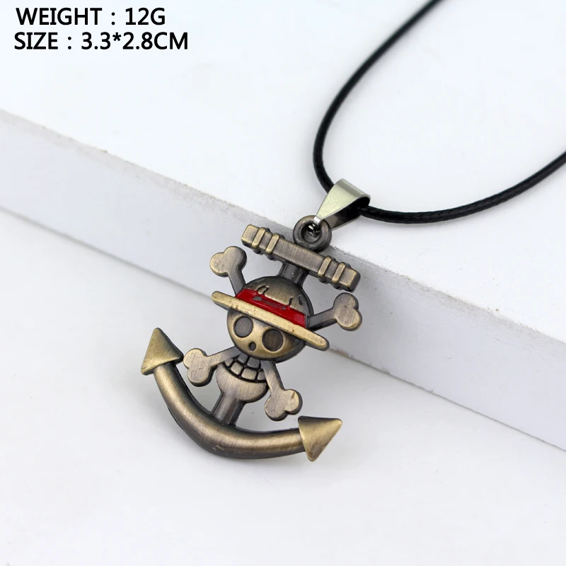 Collier One Piece - Tete de Mort Luffy