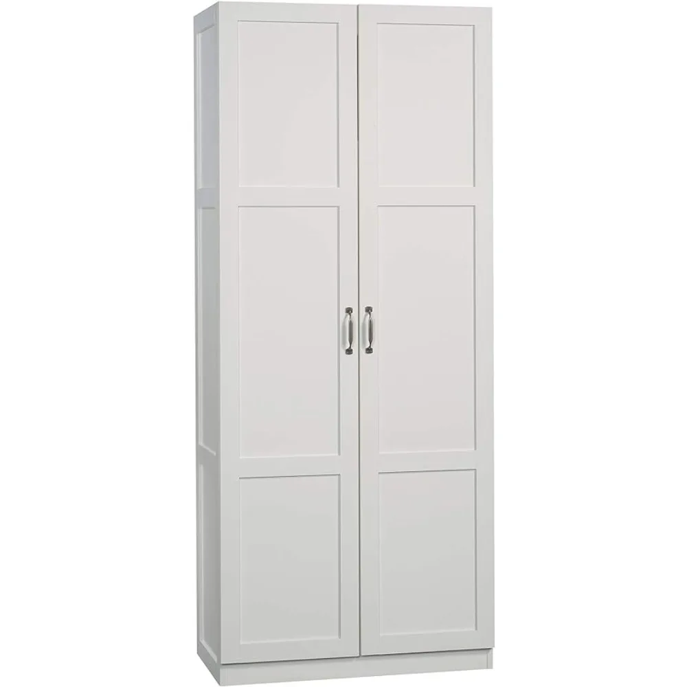 

L: 29.69" X W: 16.34" X H: 70.10" Bathroom Cabinet Select Storage Pantry Cabinets White Finish Freight Free Furniture Home