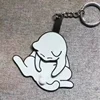 Cute Cartoon Mischief Cat Keychain Adorable Feline Charm For Bags Keys Perfect Gift For Cat Lovers Creative Pull Play Egg Cat 2