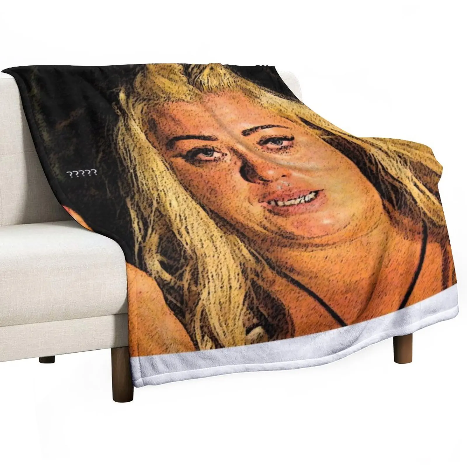 

Gemma Throw Blanket Hairy Blankets Beach Blanket