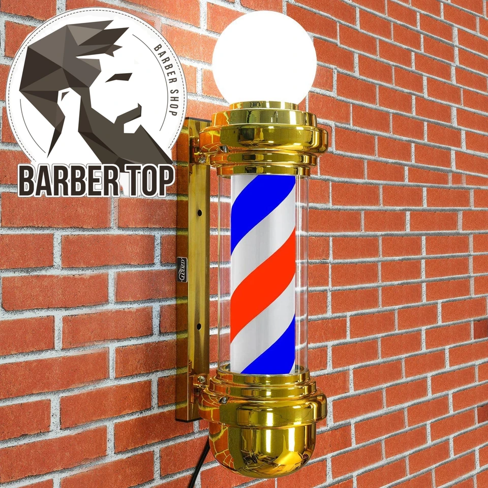 Barber Shop Sign Pôle Hair Cut Salon Led Neon Sign