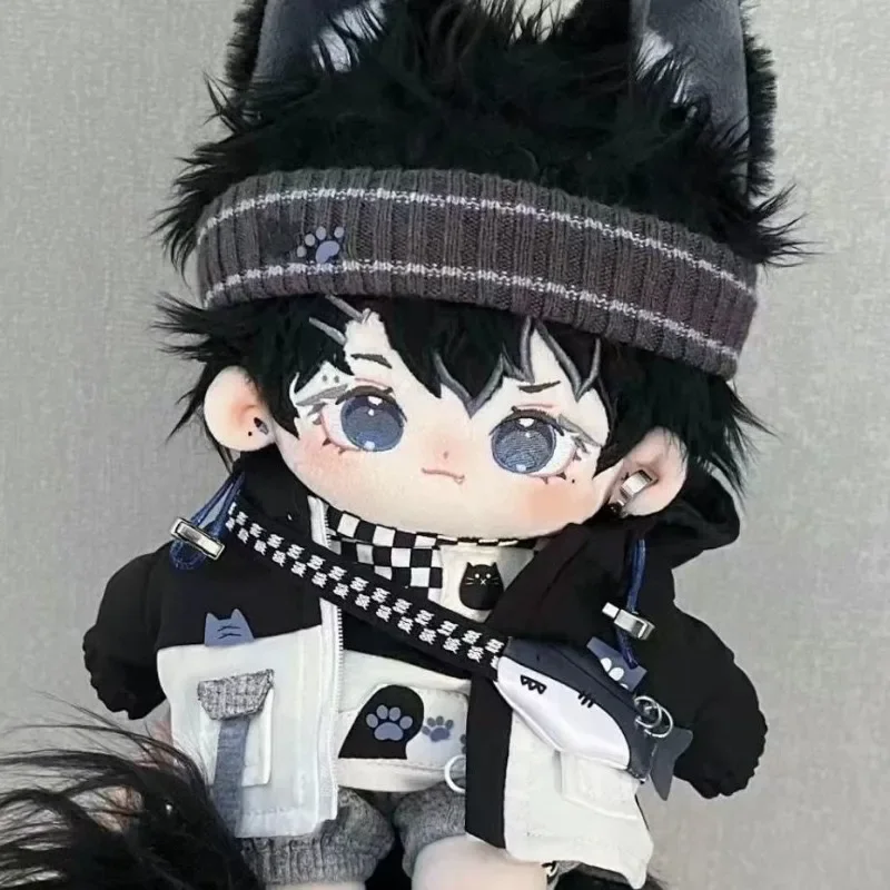 

No attributes Monster Wu Fu Cute Plush 20cm Doll Stuffed Dress Up Cospslay Anime Toy Figure Xmas Gifts LHXY