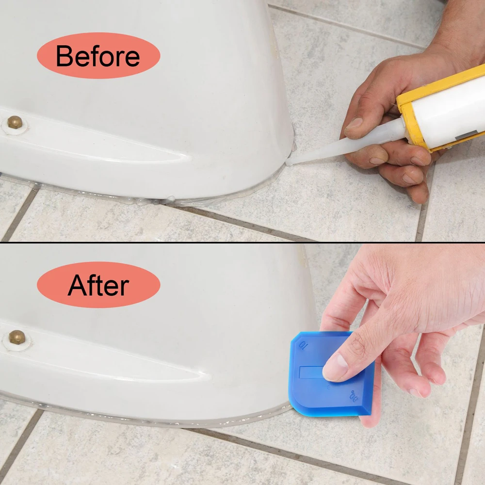 Caulking Tools Finishing Versatile Silicone Glass Cement Scraper Cleaning Hand Spatula