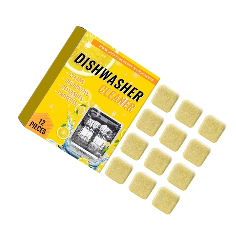 Kitchen Stains Remove Dishwasher Cleaning Tablets Powerful for Stubborn Stains on Cookers Dishwashers Sink
