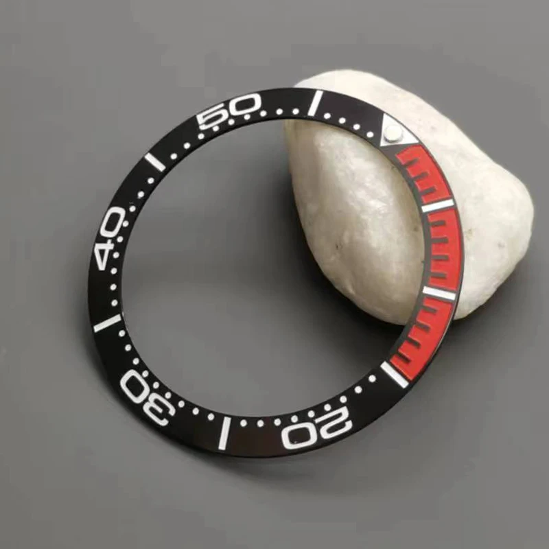 Curved Ceramic Bezel Insert Ring for Men's Watch Customization